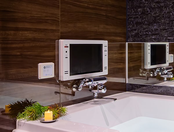 浴室テレビの画像